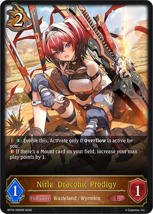 Nirle, Draconic Prodigy, BP16: New World Genesis BP16-060EN