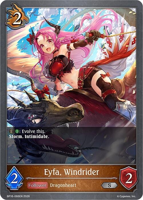Eyfa, Windrider, BP16: New World Genesis BP16-066EN