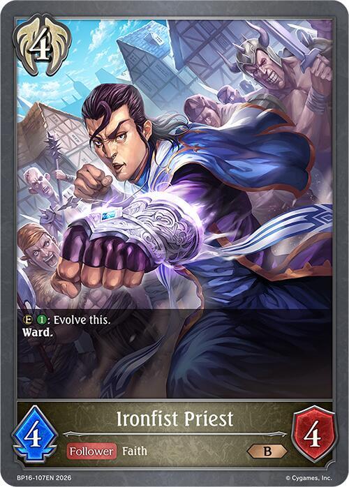 Ironfist Priest, BP16: New World Genesis BP16-107EN
