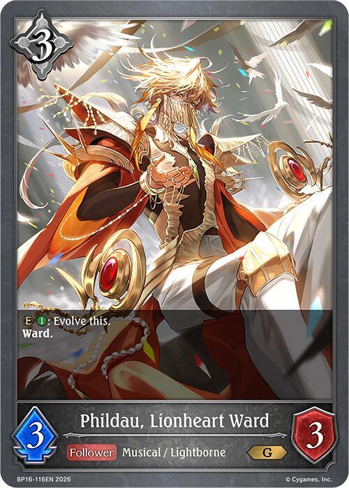 Phildau, Lionheart Ward, BP16: New World Genesis BP16-116EN