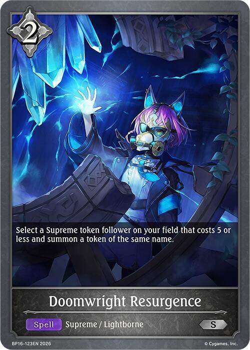 Doomwright Resurgence, BP16: New World Genesis BP16-123EN