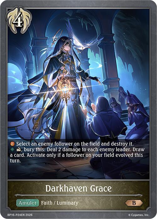 Darkhaven Grace - P24 (Foil), BP16: New World Genesis BP16-P24EN