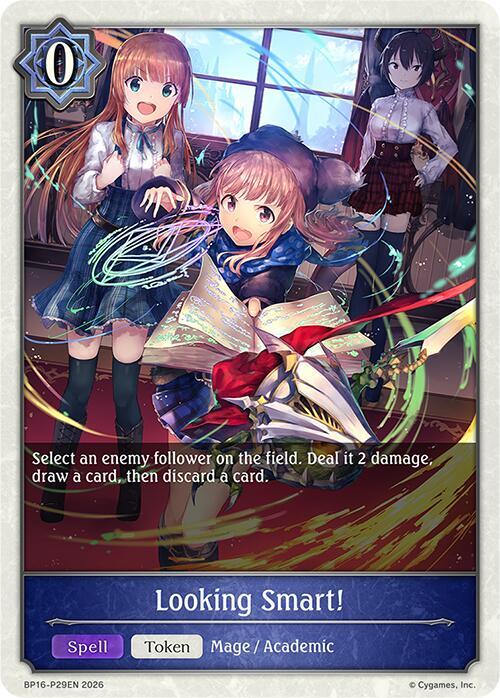 Looking Smart! - P29 (Foil), BP16: New World Genesis BP16-P29EN