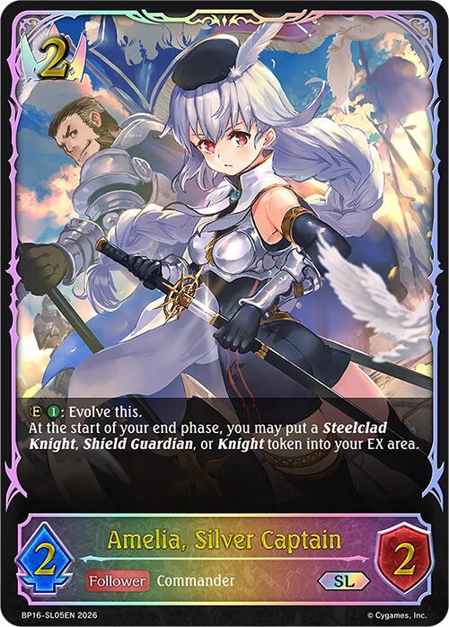 Amelia, Silver Captain (SL), BP16: New World Genesis BP16-SL05EN