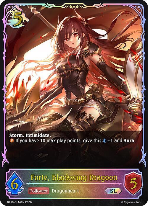 Forte, Blackwing Dragoon (SL), BP16: New World Genesis BP16-SL14EN