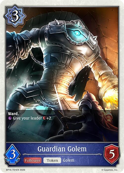 Guardian Golem, BP16: New World Genesis BP16-T01EN