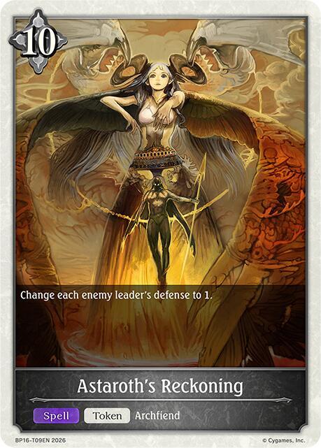 Astaroth's Reckoning, BP16: New World Genesis BP16-T09EN