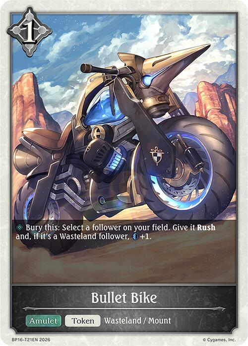 Bullet Bike, BP16: New World Genesis BP16-T21EN