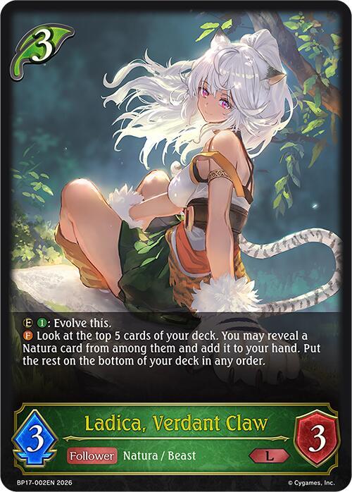 Ladica, Verdant Claw, BP17: Convergent Destinies BP17-002EN