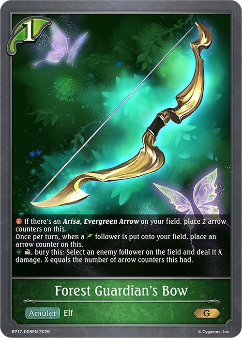 Forest Guardian's Bow, BP17: Convergent Destinies BP17-008EN