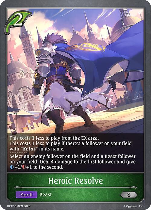 Heroic Resolve, BP17: Convergent Destinies BP17-011EN