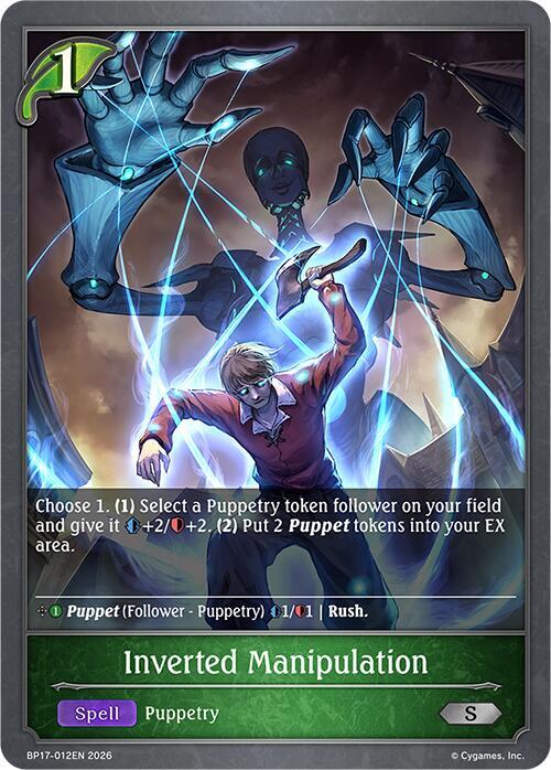 Inverted Manipulation, BP17: Convergent Destinies BP17-012EN