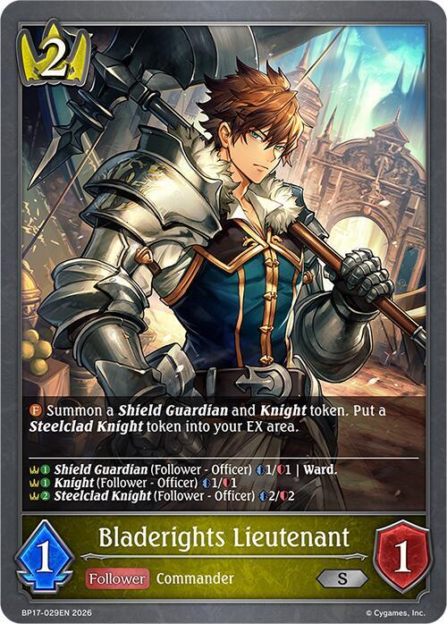 Bladerights Lieutenant, BP17: Convergent Destinies BP17-029EN