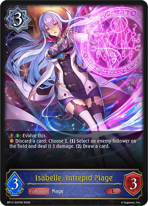 Isabelle, Intrepid Mage, BP17: Convergent Destinies BP17-037EN