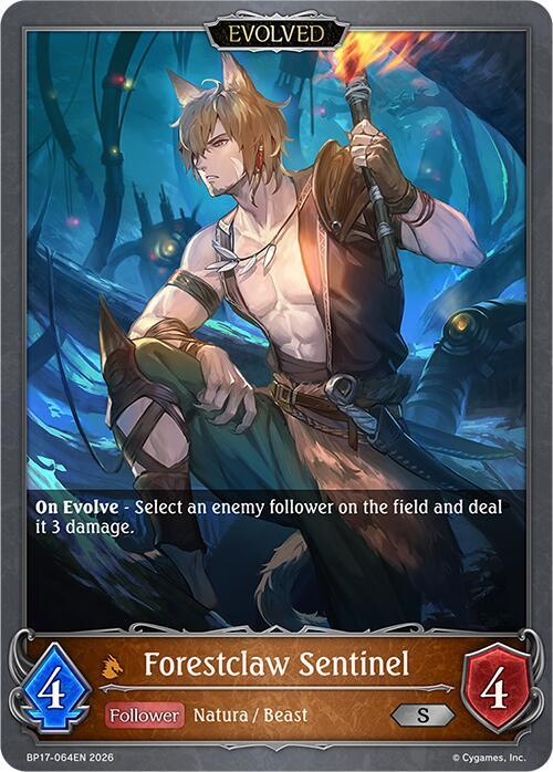 Forestclaw Sentinel (Evolved), BP17: Convergent Destinies BP17-064EN