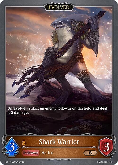 Shark Warrior (Evolved), BP17: Convergent Destinies BP17-068EN