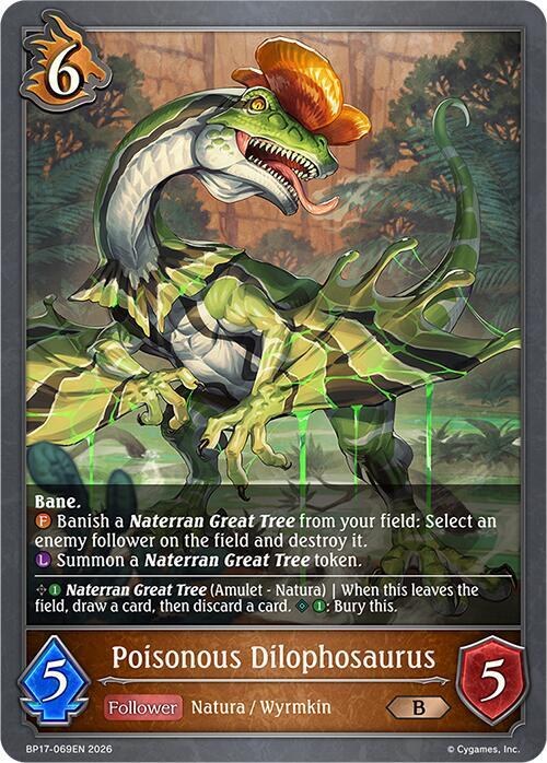 Poisonous Dilophosaurus, BP17: Convergent Destinies BP17-069EN