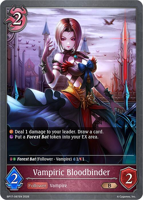 Vampiric Bloodbinder, BP17: Convergent Destinies BP17-087EN