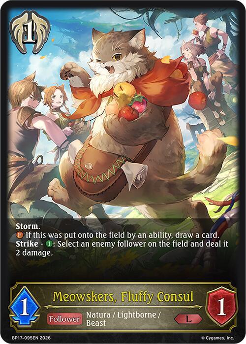 Meowskers, Fluffy Consul, BP17: Convergent Destinies BP17-095EN