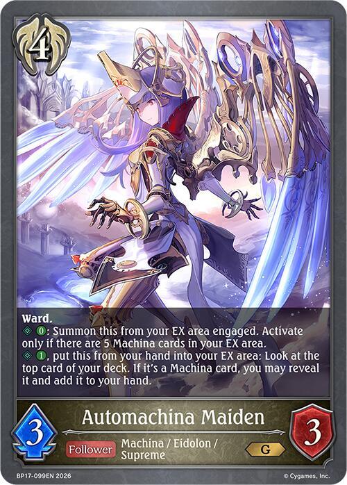Automachina Maiden, BP17: Convergent Destinies BP17-099EN