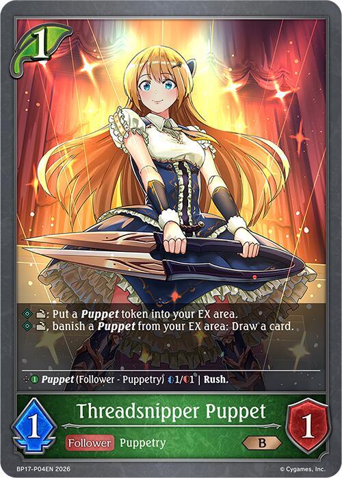 Threadsnipper Puppet - P04EN (Foil), BP17: Convergent Destinies BP17-P04EN
