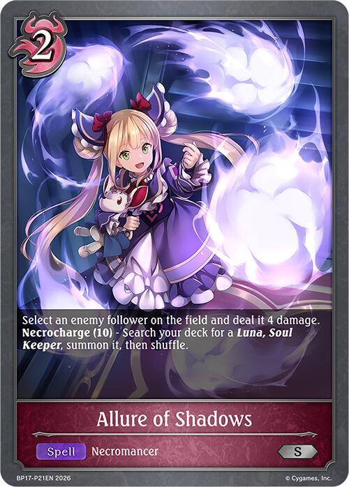 Allure of Shadows - P21EN (Foil), BP17: Convergent Destinies BP17-P21EN