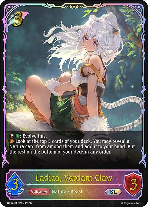 Ladica, Verdant Claw (SL), BP17: Convergent Destinies BP17-SL02EN