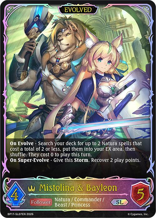 Mistolina & Bayleon (Evolved) (SL), BP17: Convergent Destinies BP17-SL07EN