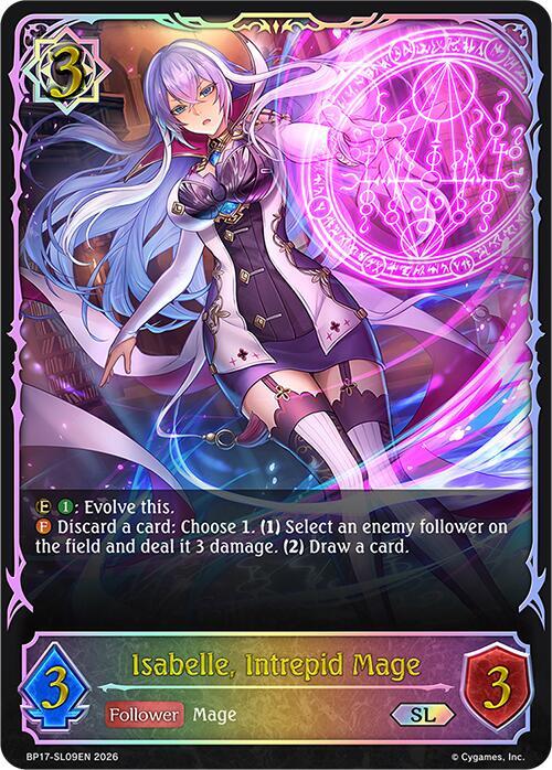 Isabelle, Intrepid Mage (SL), BP17: Convergent Destinies BP17-SL09EN