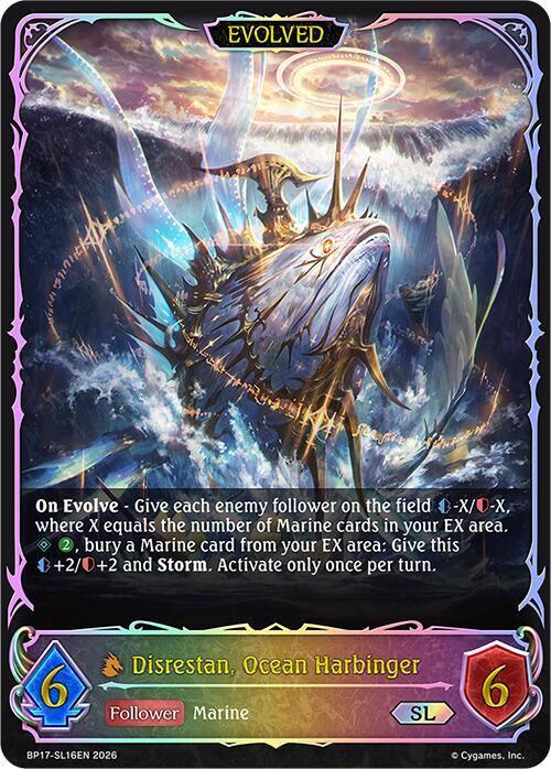Disrestan, Ocean Harbinger (Evolved) (SL), BP17: Convergent Destinies BP17-SL16EN