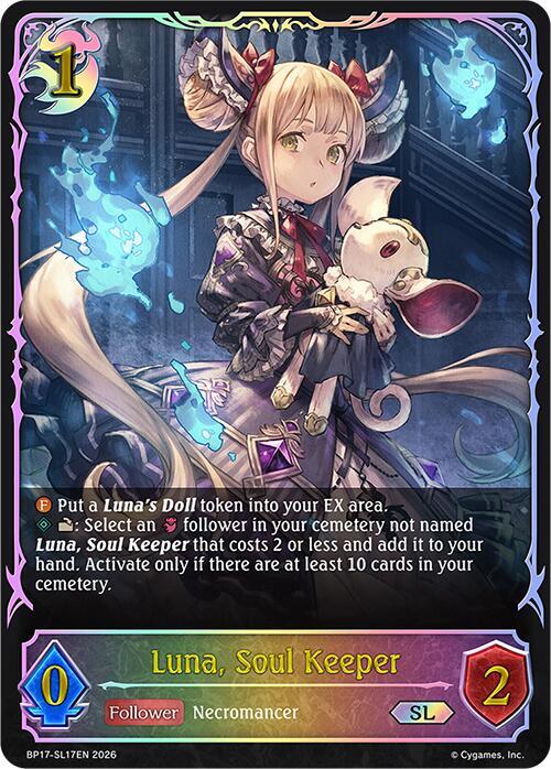 Luna, Soul Keeper (SL), BP17: Convergent Destinies BP17-SL17EN