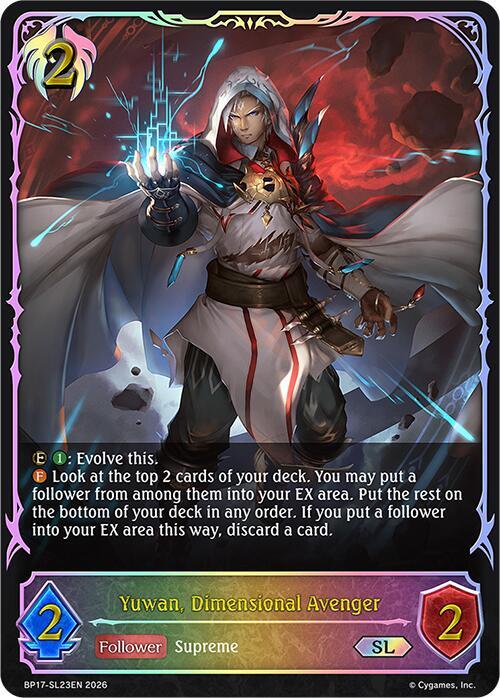Yuwan, Dimensional Avenger (SL), BP17: Convergent Destinies BP17-SL23EN