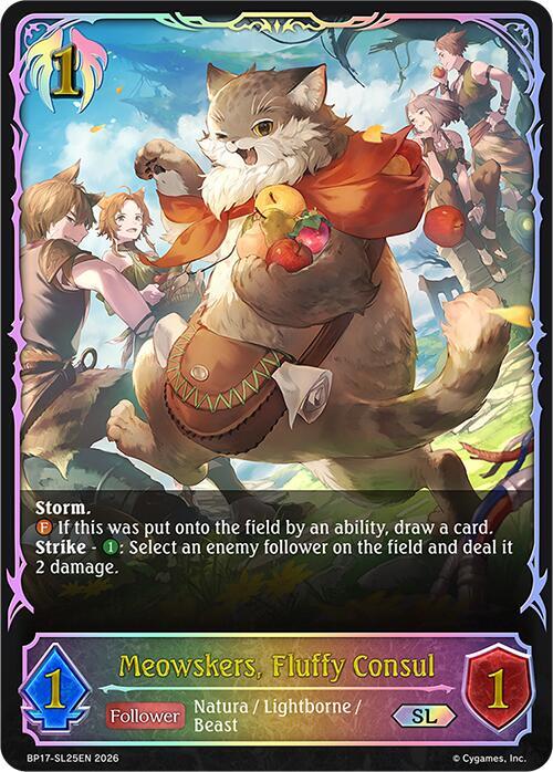 Meowskers, Fluffy Consul (SL), BP17: Convergent Destinies BP17-SL25EN