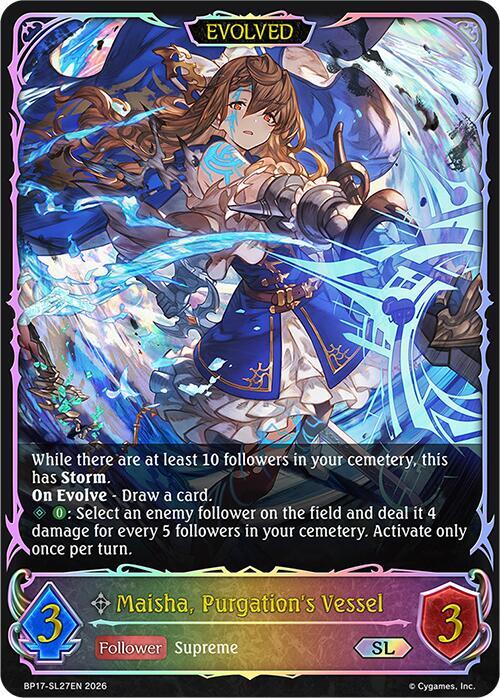 Maisha, Purgation's Vessel (Evolved) (SL), BP17: Convergent Destinies BP17-SL27EN