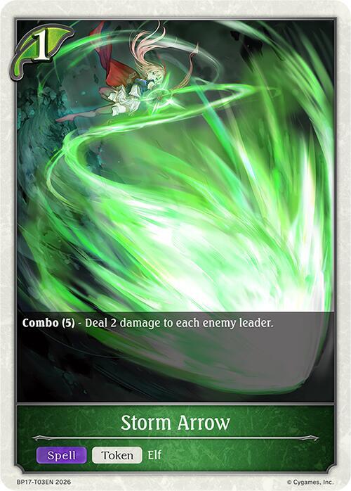 Storm Arrow, BP17: Convergent Destinies BP17-T03EN