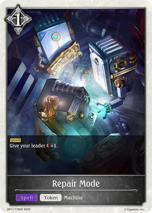 Repair Mode, BP17: Convergent Destinies BP17-T18EN