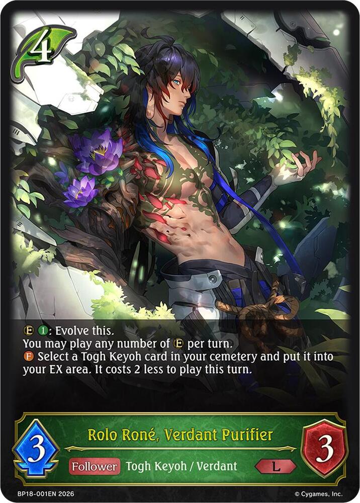 Rolo Rone, Verdant Purifier, BP18: Neometropolis BP18-001EN