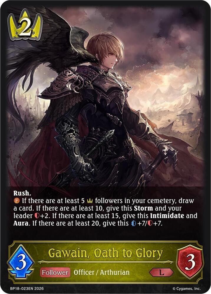 Gawain, Oath to Glory, BP18: Neometropolis BP18-023EN