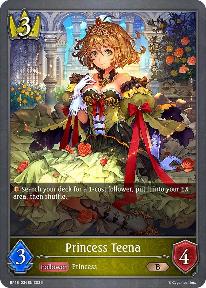 Princess Teena, BP18: Neometropolis BP18-036EN