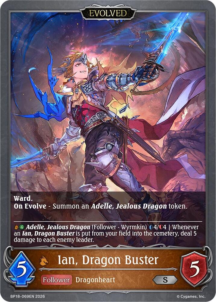 Ian, Dragon Buster (Evolved), BP18: Neometropolis BP18-069EN
