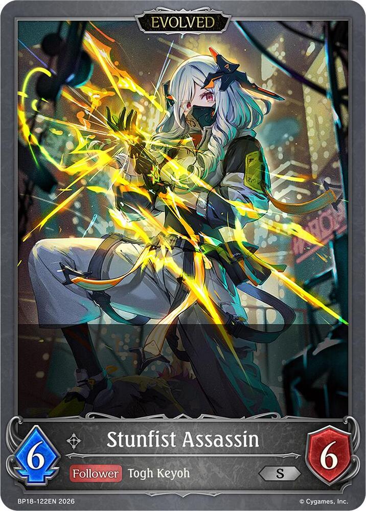 Stunfist Assassin (Evolved), BP18: Neometropolis BP18-122EN