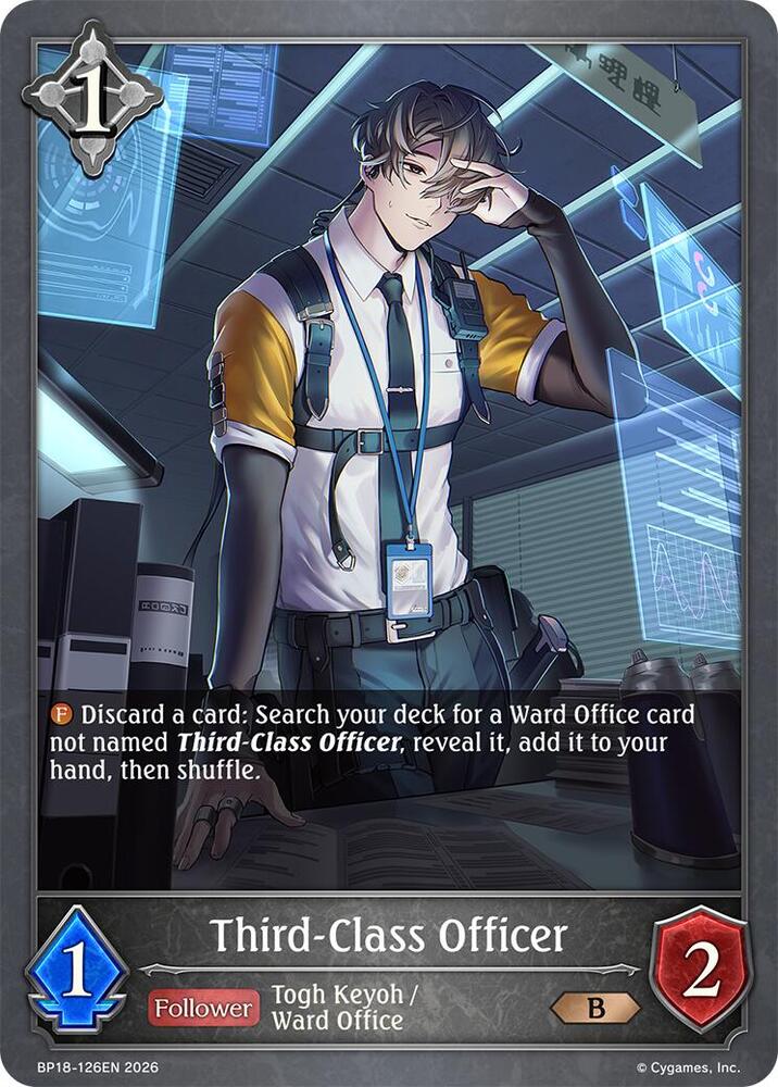Third-Class Officer, BP18: Neometropolis BP18-126EN