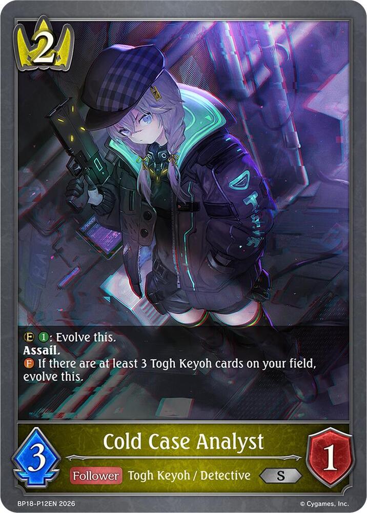 Cold Case Analyst - P12EN (Foil), BP18: Neometropolis BP18-P12EN