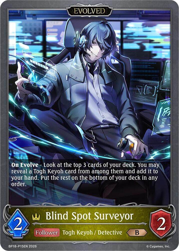 Blind Spot Surveyor (Evolved) - P15EN (Foil), BP18: Neometropolis BP18-P15EN