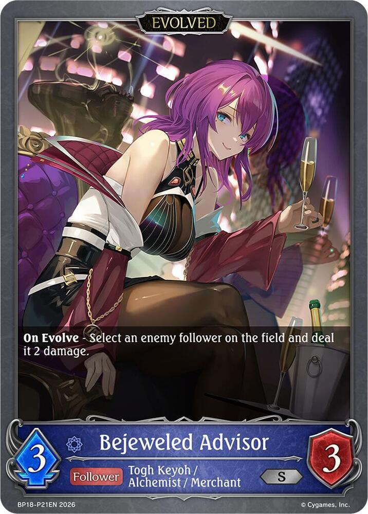 Bejeweled Advisor (Evolved) - P21EN (Foil), BP18: Neometropolis BP18-P21EN