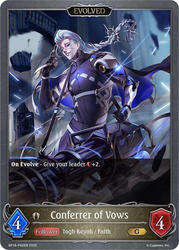 Conferrer of Vows (Evolved) - P42EN (Foil), BP18: Neometropolis BP18-P42EN