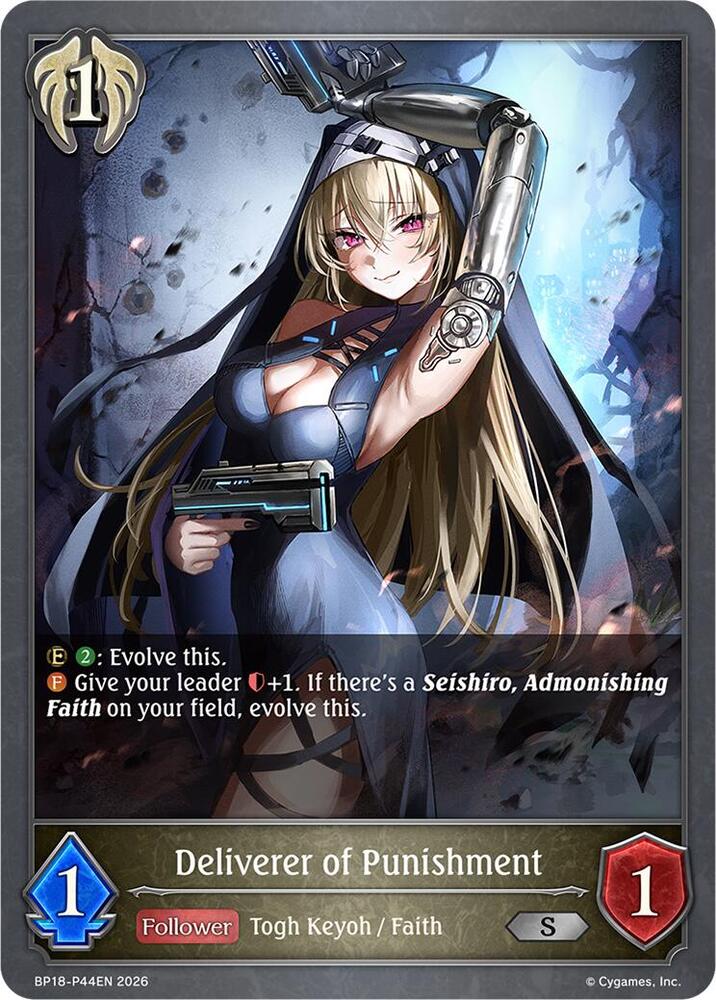 Deliverer of Punishment - P44EN (Foil), BP18: Neometropolis BP18-P44EN
