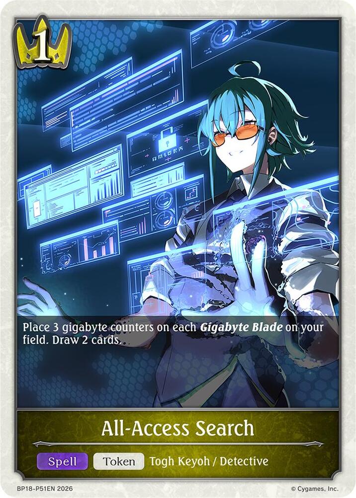 All-Access Search - P51EN (Foil), BP18: Neometropolis BP18-P51EN