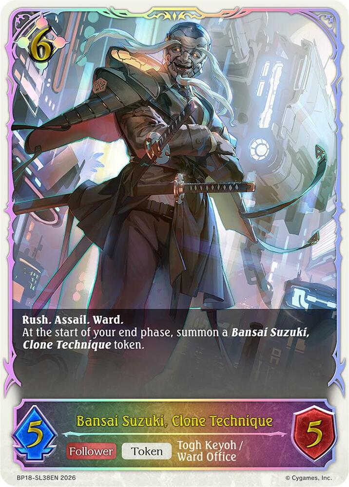 Bansai Suzuki, Clone Technique (SL), BP18: Neometropolis BP18-SL38EN