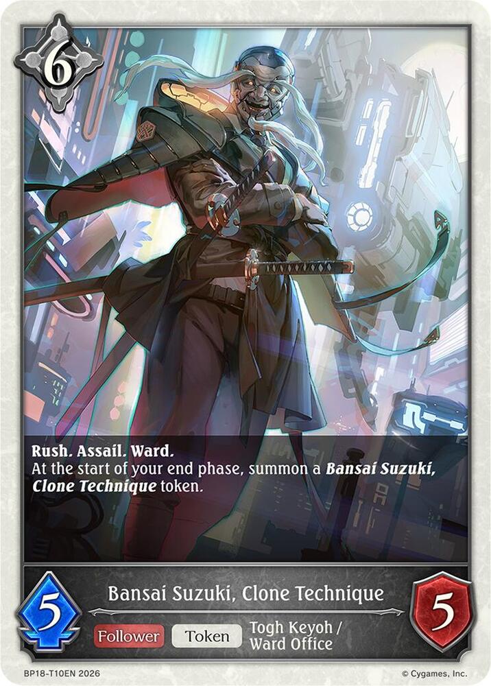Bansai Suzuki, Clone Technique, BP18: Neometropolis BP18-T10EN